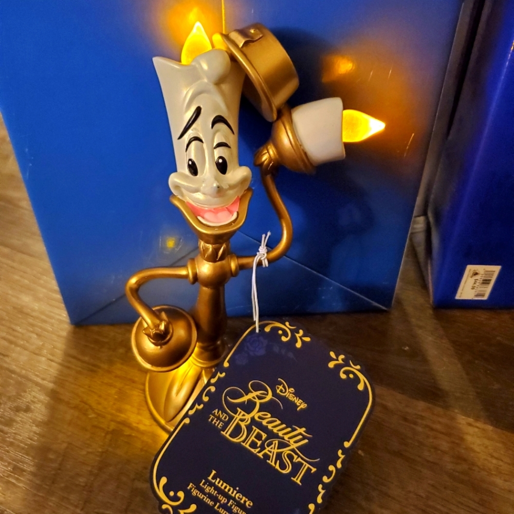 Disney Beauty and the Beast- Lumiere Light Up Figure